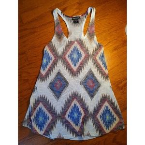 Wet Seal Aztec Sweater Tank (size XS)